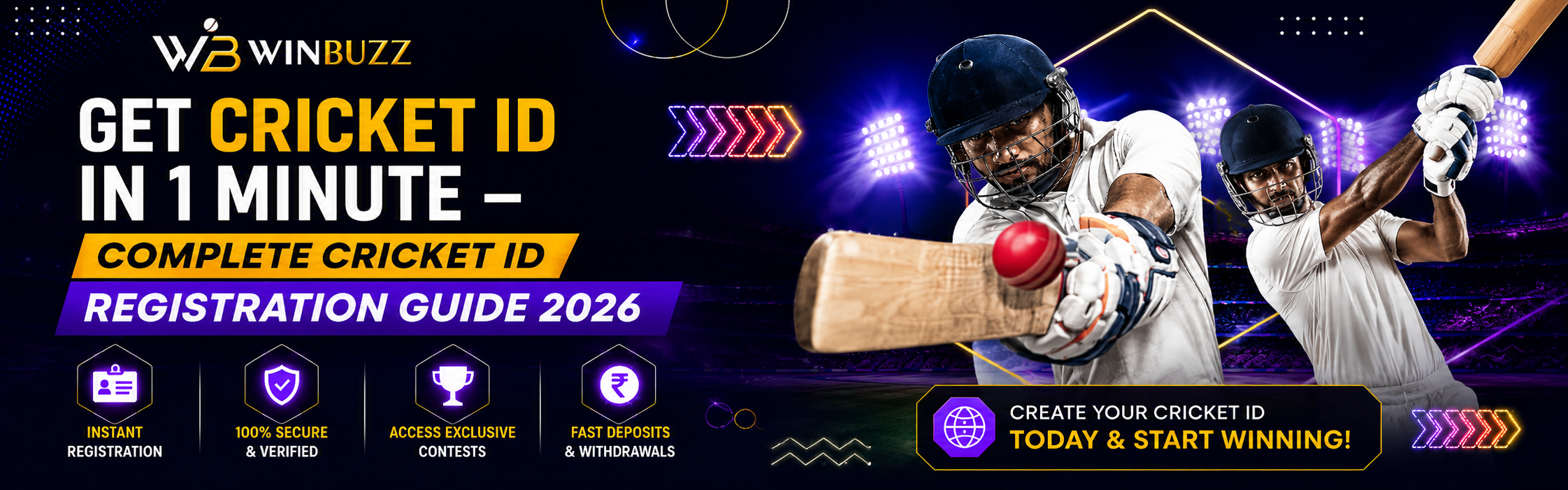 Get Cricket ID in 1 Minute