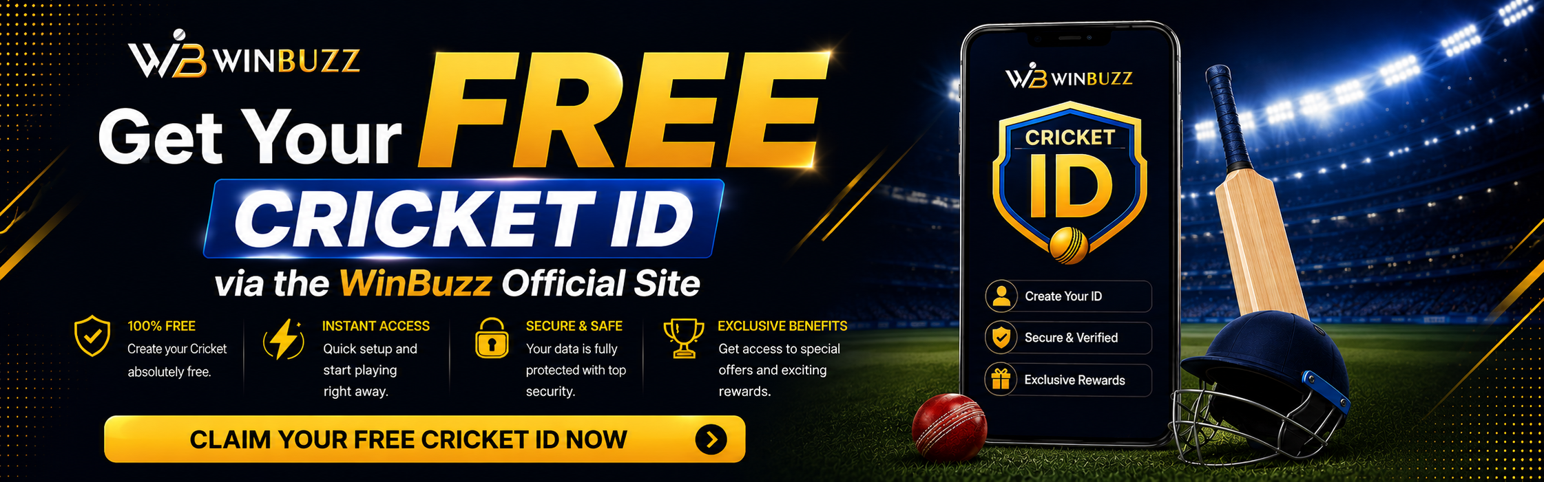 Free Cricket ID